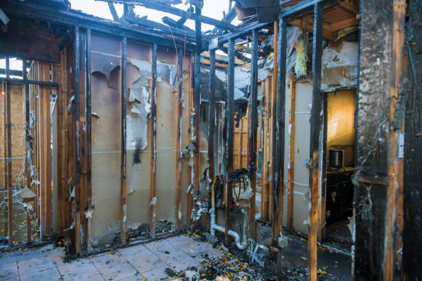 Professional Emergency Fire Cleanup technician working in Fort Riley, KS